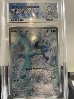 Pokemon TCG Articuno Card Journey Together 161/159 Illustration Rare Ace 9 Mint - Image 1