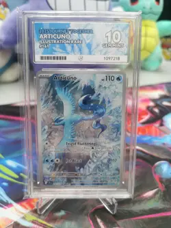 Pokemon TCG Articuno Card Journey Together Illustration Rare Ace 10 161/159 - Image 1