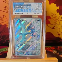 Articuno Pokemon Journey Together Illustration Rare Card 161/159 Ace 9 Graded - Image 1