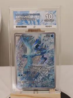 Pokemon TCG Articuno 161/159 Journey Together Illustration Rare Holo Ace 10 - Image 1
