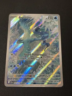 Pokemon TCG Articuno 161/159 Illustration Rare Journey Together NM - Image 1