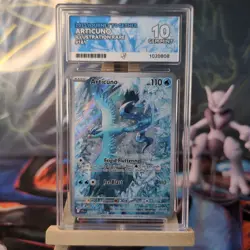 Pokemon TCG Articuno 161/159 Journey Together Illustration Rare Holo Ace 10 - Image 1