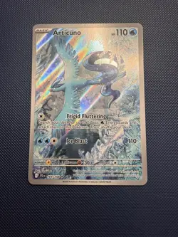 Articuno Pokemon TCG Journey Together Illustration Rare Card 161/159 - Image 1