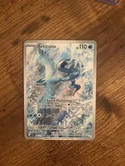 Pokemon TCG Journey Together Articuno Card 161/159 Illustration Rare - Image 1