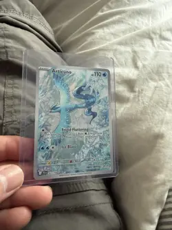 Articuno Pokemon TCG Journey Together Illustration Rare Card 161/159 - Image 1
