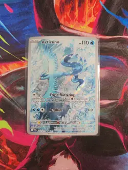 Articuno Pokemon TCG Journey Together Illustration Rare Card 161/159 - Image 1