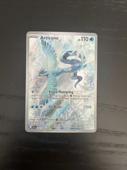 Pokemon TCG Articuno Journey Together Illustration Rare 161/159 NM/Mint - Image 1