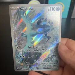 Pokemon TCG Articuno Journey Together Illustration Rare 161/159 NM/Mint - Image 3