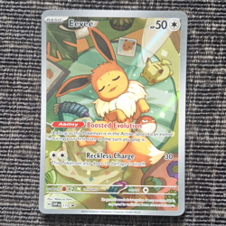 Pokemon TCG Eevee 173 SV Scarlet & Violet Promo Holo English 2025 50 HP - Image 1