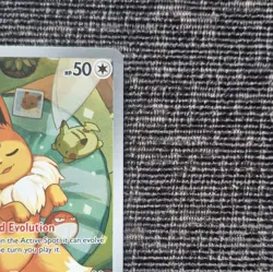 Pokemon TCG Eevee 173 SV Scarlet & Violet Promo Holo English 2025 50 HP - Image 4