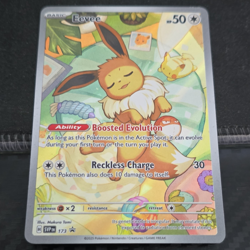 Eevee Pokemon TCG SV Scarlet & Violet Promo 173 Holo Card English - Image 1