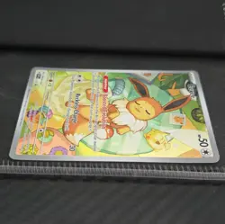 Eevee Pokemon TCG SV Scarlet & Violet Promo 173 Holo Card English - Image 3