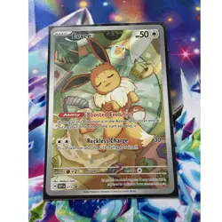 Pokemon TCG Eevee 173 Scarlet & Violet Promo Holo English prismatic evolution - Image 1