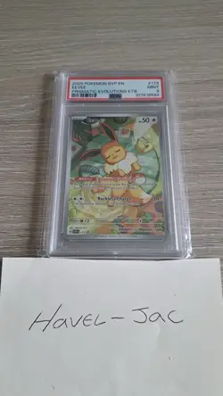 Pokemon Eevee Sv: Scarlet & Violet Promo Holo 173 PSA 9 2025 English - Image 1