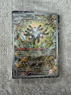 Pokemon Card Magneton SVP 159 Black Star Promo Surging Sparks SEALED - Image 1