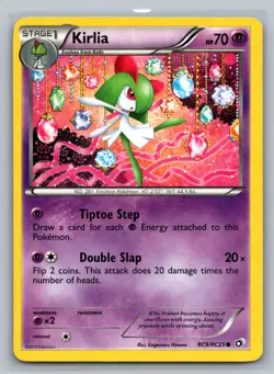 Kirlia Legendary Treasures: Radiant Collection #RC9/RC25 Holo Pokemon Card - Image 1