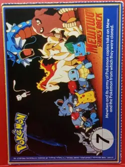 Krabby #98 - POKETRIVIA POKEMON THE FIRST MOVIE CARD BURGER KING ID212 - Image 3