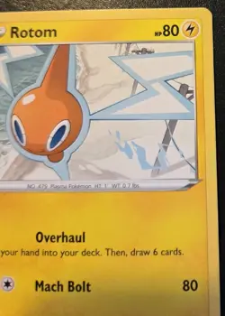 Rotom 053/195 Common Sword & Shield: Silver Tempest Pokemon TCG - Image 3