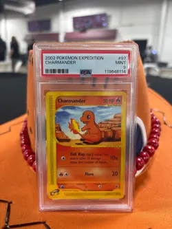 2002 Pokemon expedition Charmamder PSA 9 #97 - Image 3
