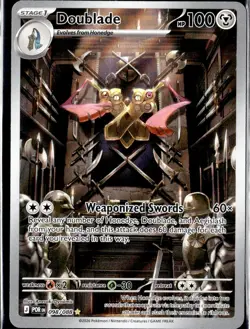 Doublade 098/088 Illustration Rare ME03: Perfect Order Pokemon TCG - NM - Image 1