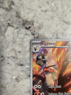 Blaziken 192/182 Sv10: Destined Rivals Holo Illustration Rare Pokemon NM - Image 4