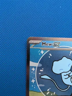 Pokemon Mew ex 232/091 SV Paldean Fates SIR Holo Full Art English - Image 2