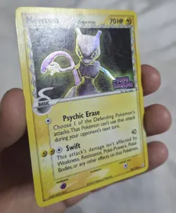 Mewtwo Delta Species 24/110 Holon Phantoms Reverse Holo Rare 70 HP ENG - Image 5