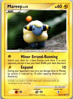 Mareep 82/127 Platinum Common Pokemon - Image 1