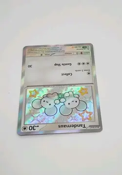 Tandemaus 209/091 Pokemon TCG Scarlet Violet Paldean Fates Shiny - Image 3