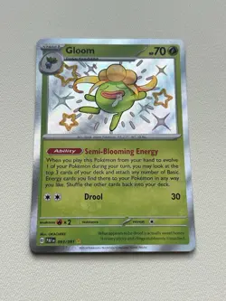 The Pokemon Company Gloom 093/091 SV Paldean Fates Shiny Rare Holo ENG - Image 1