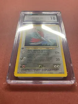 CGC 10 GEM MINT Skarmory 23/64 1st Edition Neo Revelation Pokemon psa - Image 2