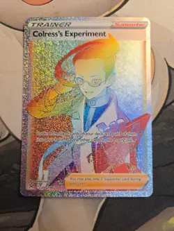 Pokemon! Colress's Experiment - Full Art Secret Rare - Lost Origin - 205/196 -NM - Image 1