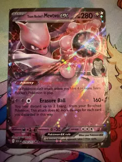 Pokemon TCG Ascended Heroes Team Rockets Mewtwo Ex 079/217 Near Mint - Image 1