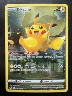 Pokemon Crown Zenith Galarian Gallery Set Of 9 GG26-GG34 Pikachu Complete Art NM - Image 2