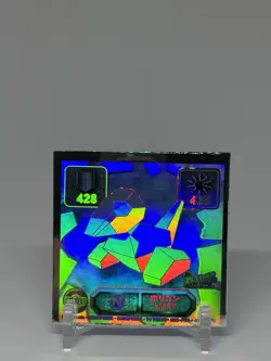 PORYGON 1998 POKEMON JAPANESE SUPER DX AMADA HOLO STICKER A #D81 - Image 1