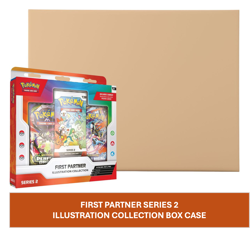 POKEMON FIRST PARTNER ILLUSTRATION COLLECTION SERIES 2 CASE - FACTORY SEALED - Image 1