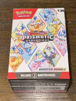 Pokemon Scarlet Violet - Prismatic Evolutions Booster Bundle - New Sealed - Image 1