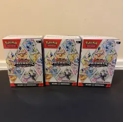 Pokemon 3x Prismatic Evolutions Booster Bundles sealed(En) - Image 1