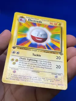 1999 Pokemon Jungle Base Set 1st Edition Electrode 18/64 MISPRINT ERROR MP - Image 3