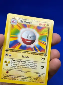 1999 Pokemon Jungle Base Set 1st Edition Electrode 18/64 MISPRINT ERROR MP - Image 5