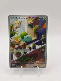 Pokemon TCG Bulbasaur 143/142 SV07: Stellar Crown Illustration Rare - Image 1