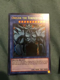 Yu-Gi-Oh! TCG Set of Egyptian God Cards (Obelisk, Ra, Slifer) Legendary... - Image 2