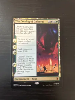 x1 The Coming of Galactus - Foil M MTG Marvel Super Heroes M/NM, English - Image 1