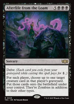 Afterlife from the Loam - 25 - TDC - Near Mint - MTG - Image 1