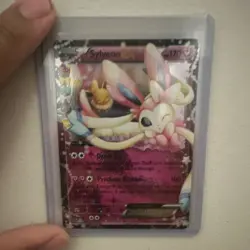 Pokemon TCG Sylveon EX RC21/32 Generations Radiant Collection Holo Ultra Rare - Image 1