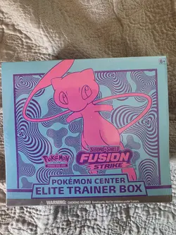 Fusion Strike Pokemon Center ETB - Sealed but small tear - Image 1