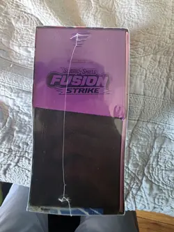 Fusion Strike Pokemon Center ETB - Sealed but small tear - Image 2