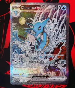 Pokemon TCG Kingdra EX SVP 131 Black Star Promo - Image 1