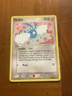 Pokemon TCG Spring Swablu EX Deoxys 79/107 Regular Common - Image 1