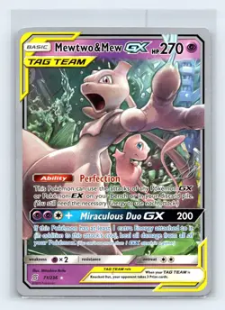 Mewtwo and Mew GX Tag Team Pokemon World Championships 2019 - NM - Image 1